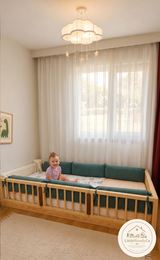 Çatısız Çocuk Montessori Yatak