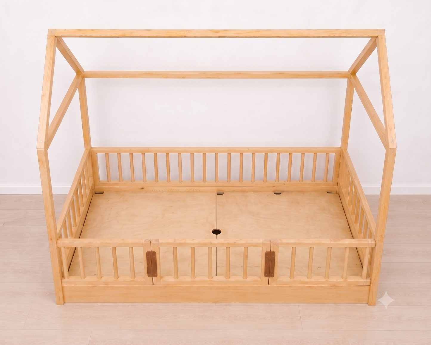 Çatılı Çocuk Montessori Yatak